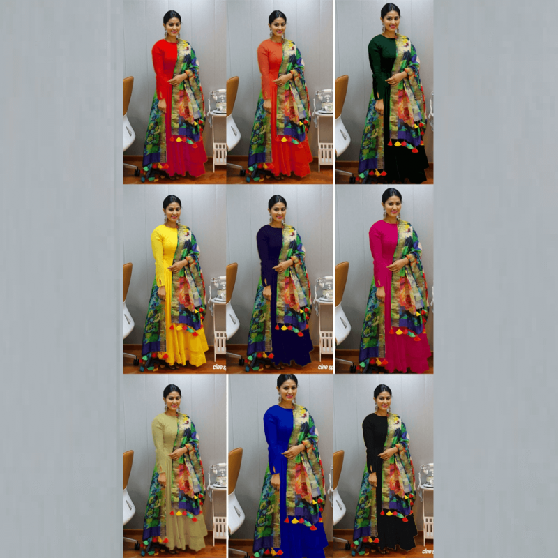 yellow color gown for haldi